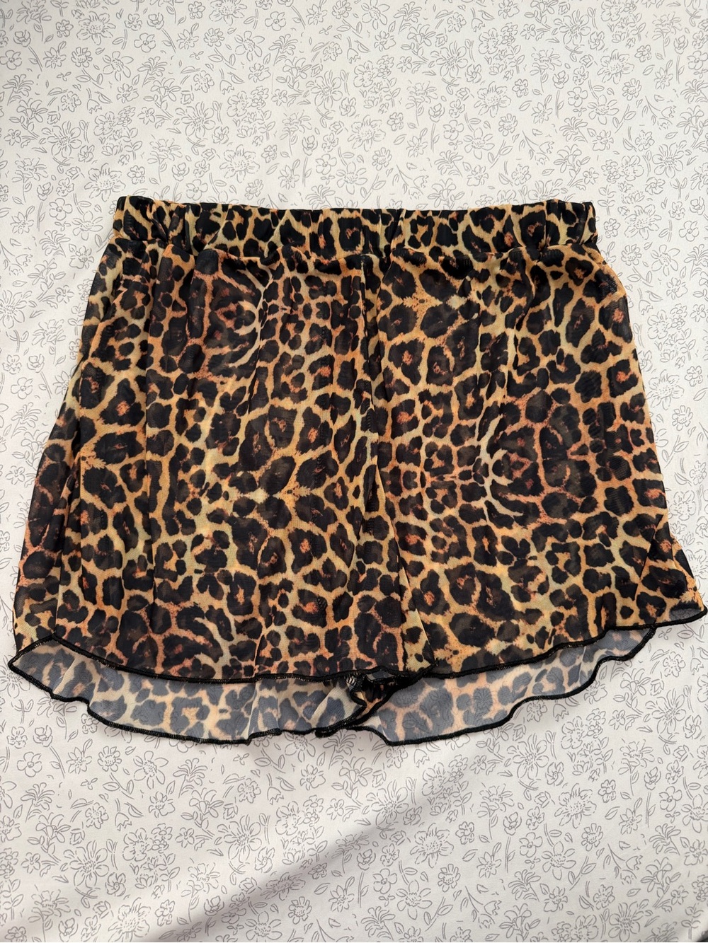 Leopard Print Women’s Shorts - Brown Animal Print